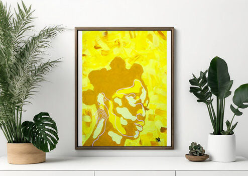 "Imani" Canvas Print