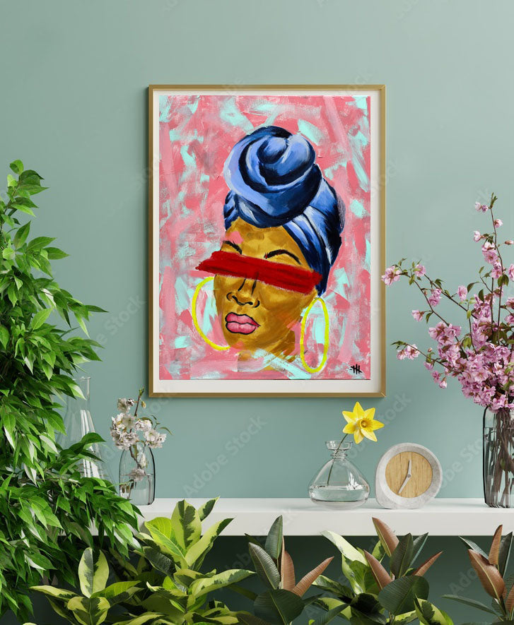 "Kween" Canvas Print